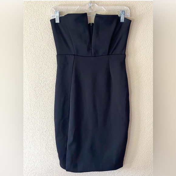 Superdown Christine Strapless Black Dress Size Small - Picture 4 of 5